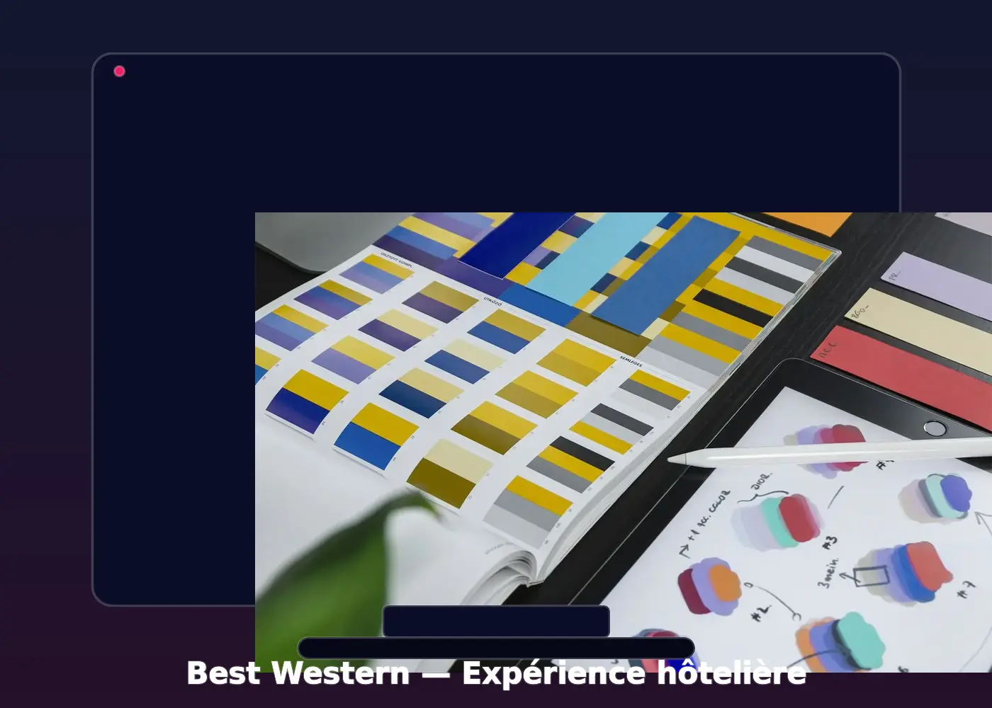 Mockup du site hôtelier Best Western Tikida Garden