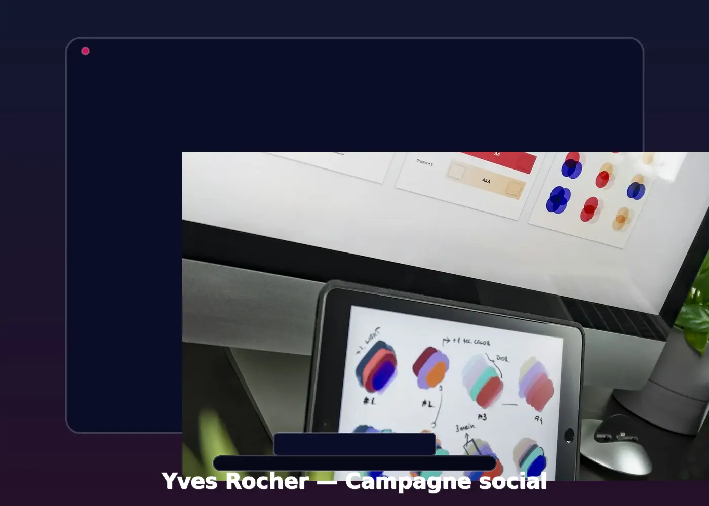 Mockup d’une campagne de marketing digital